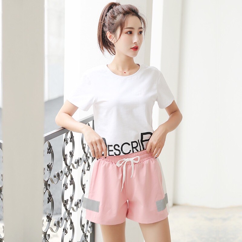 ÁO CROPTOP THỂ THAO NỮ DESCRI VẢI COTTON