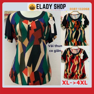 Áo trung niên nữ⚡GIÁ SỈ⚡ Áo trung niên cho mẹ hàng Quảng Châu cao cấp chất vải thun đẹp nhẹ, mịn mát, không bị xù