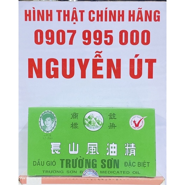 dầu gió trường sơn hộp 12 chai x 6ml