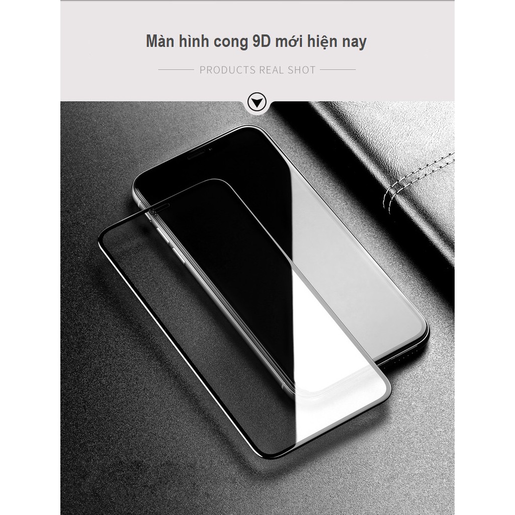 Kính CƯỜNG LỰC IPHONE FULL MÀN HÌNH cho các mát Iphone 6/6s/7/8/7plus/8plus/x/xs/xsmax/11/11promax - H case