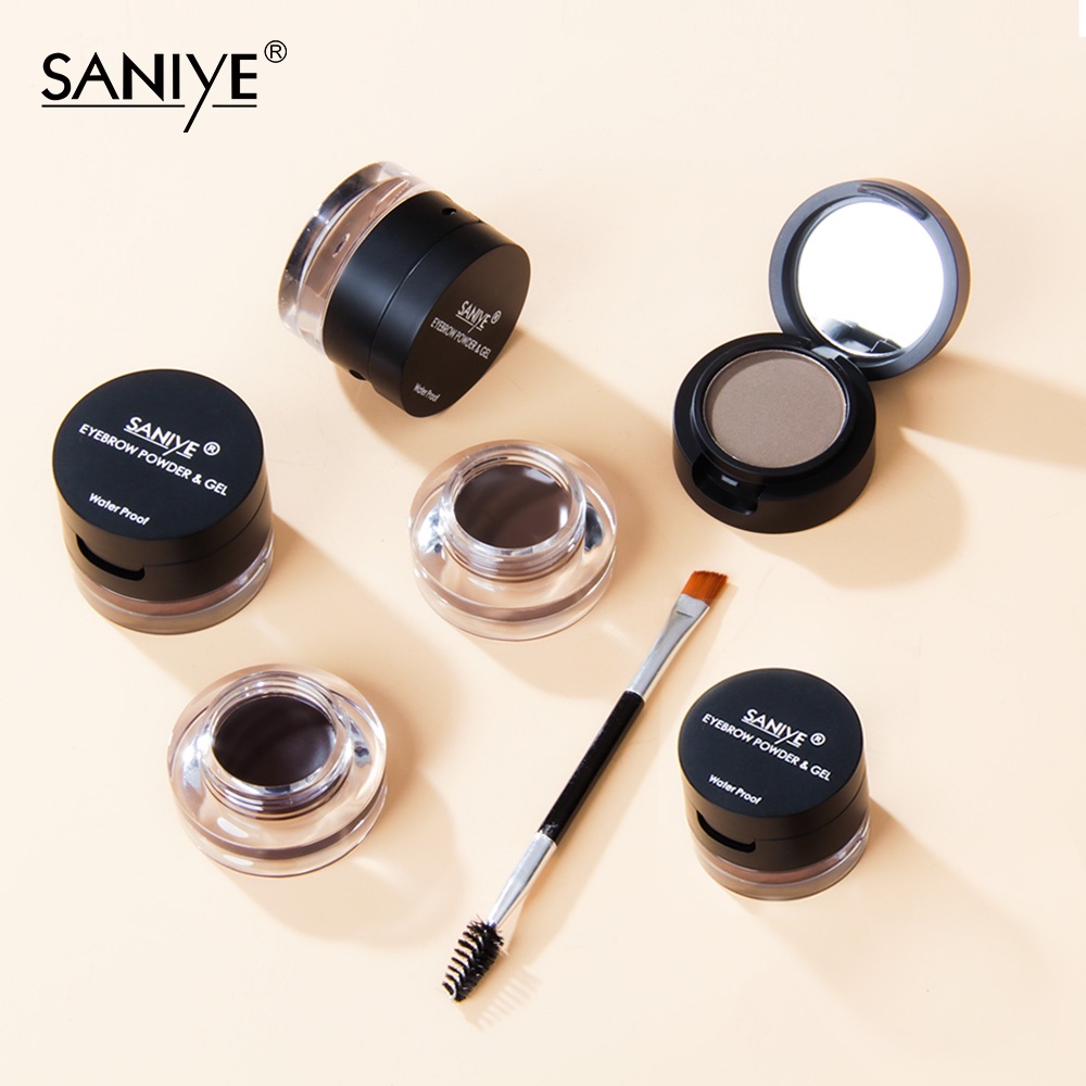 Gel kẻ mắt và lông mày SANIYE M250 chuyên nghiệp lâu trôi cao cấp với 5 màu lựa chọn 7g