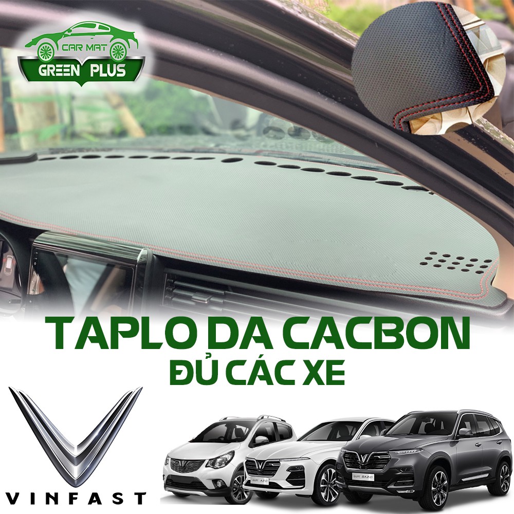 Thảm TAPLO ô tô chống nóng của hãng VINFAST bằng da CACBON