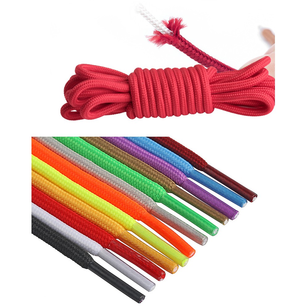 Dây giày tròn thế thảo đủ màu hợp với giày Adidas yaz Kích thước 120Cm [ Bán theo cặp]