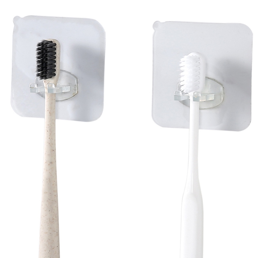 4 Nắp Đậy Đầu Bàn Chải Đánh Răng Mini Cái/bộ Hộp Đựng Bàn Chải Đánh Răng Hộp Nắp Bàn Chải Cắm Trại Đi Bộ Đường Dài Du Lịch Hộp Sắp Xếp Phòng Tắm