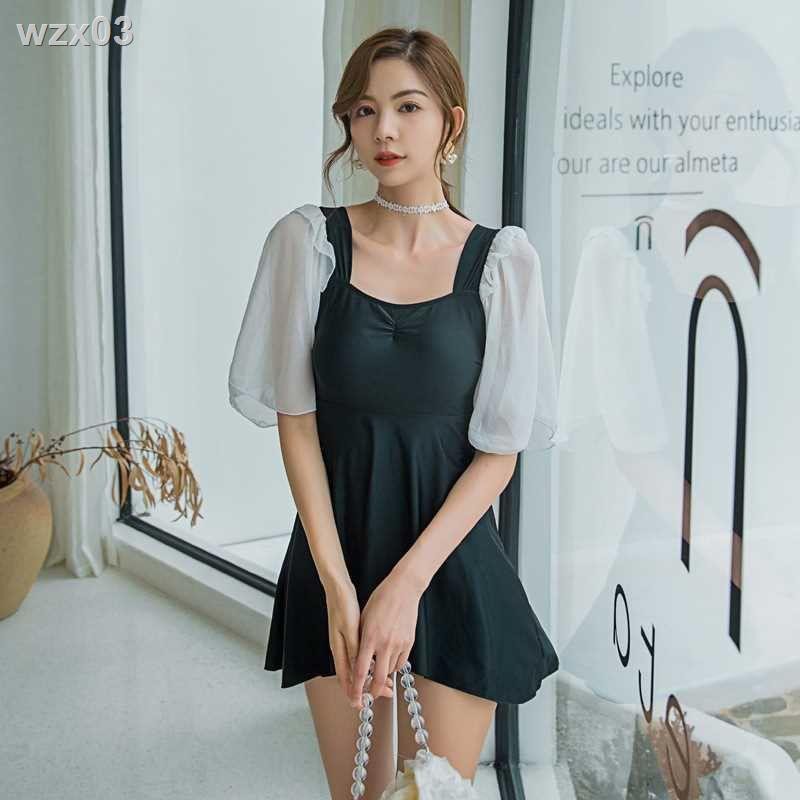 Fairy Fan Hàn Quốc áo tắm một mảnh nữ sinh 2021 new suối nước nóng bảo thủ giảm béo che bụng | BigBuy360 - bigbuy360.vn