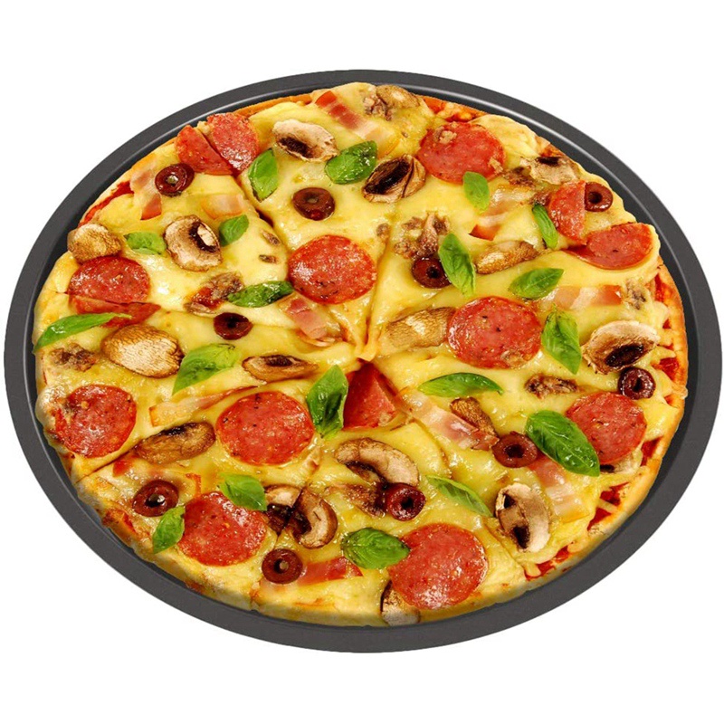 Set 2 Khay Nướng Bánh Pizza 7-Inch Chống Dính