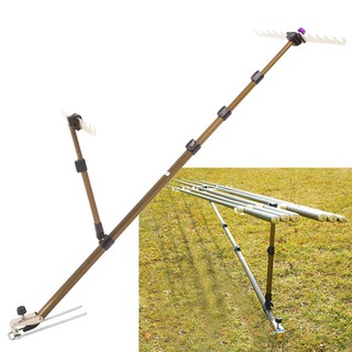 Chống Cần Câu Đơn, Câu Đài Đa Năng Gác  4-6( gác 6 cần, 2 cần đầu tiếp đất) - Chất chất
