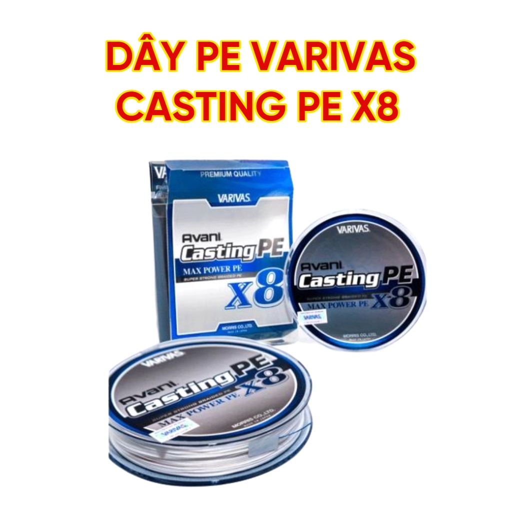 Dây PE Varivas Max power X8