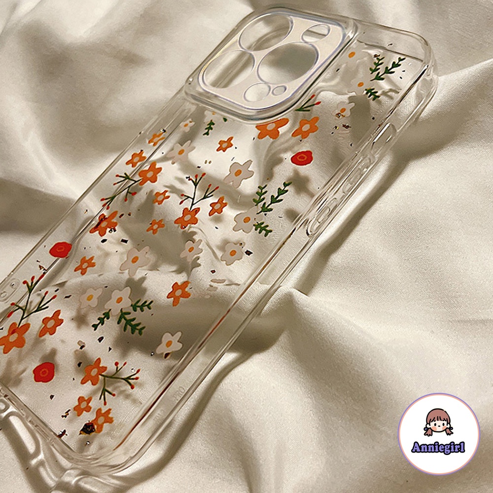 Ốp Điện Thoại TPU Mềm Siêu Mỏng Hình Hoa Kiểu Retro Cho IPhone 14 1312 11 Pro Max X XR 8 7 Plus