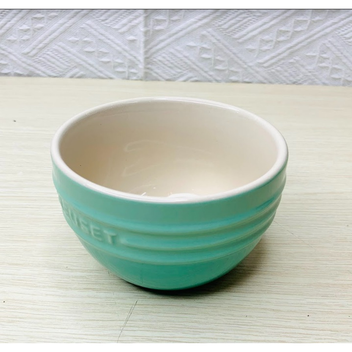 Bát, chén cơm LCreuset, men bóng màu pastel sang trọng - Sứ không chì cao cấp - Đường kính 10cm