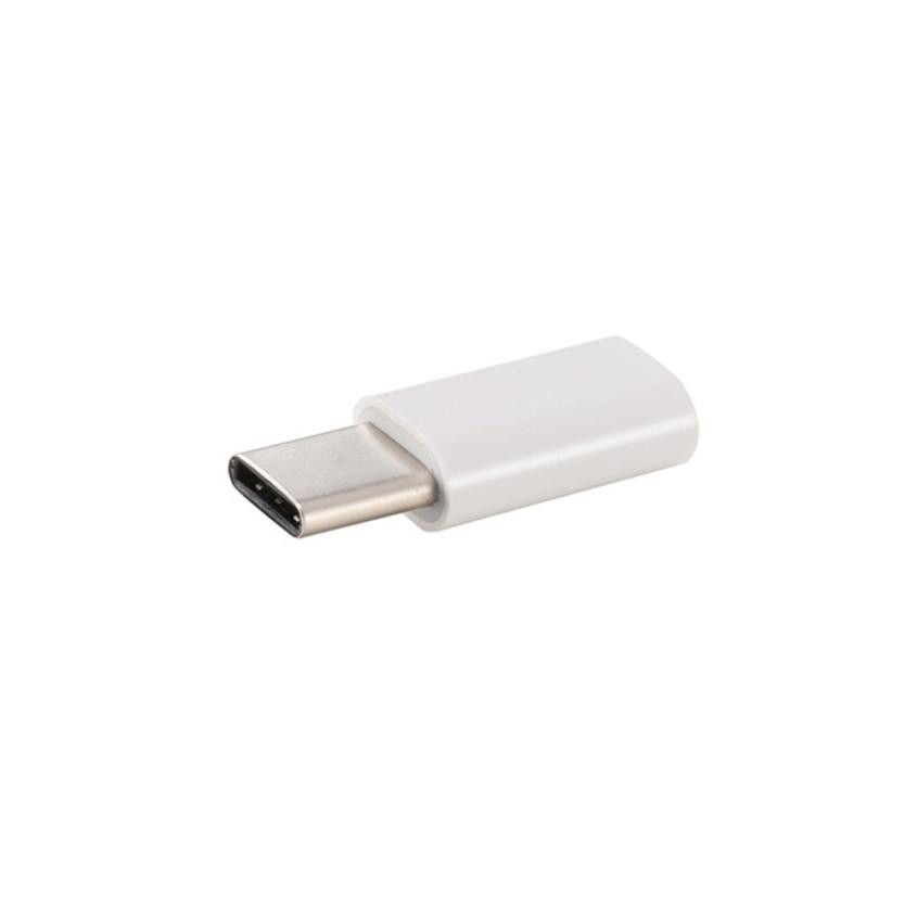 Jack chuyển Micro USB sang Type C - USB (Đen) | WebRaoVat - webraovat.net.vn