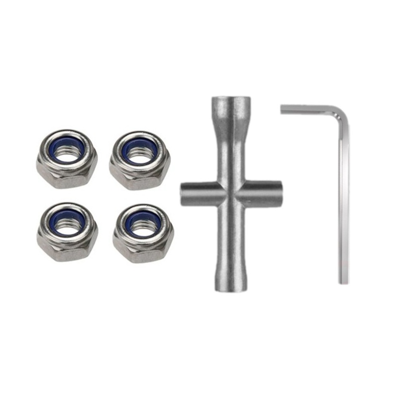 Bộ 4 Bản Lề Trước Bằng Thép Cho Xe Điều Khiển Traxxas X-MAXX 8S RC 1 / 5