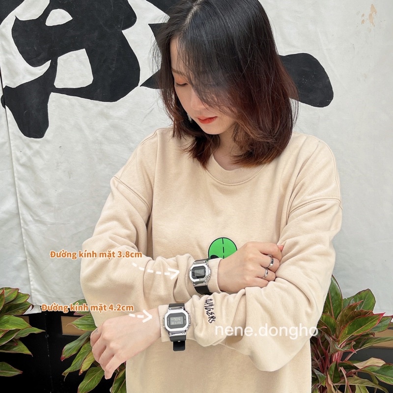 Đồng hồ SQUARE nam nữ dây cao su kiểu dáng sang trọng cho tuổi teen