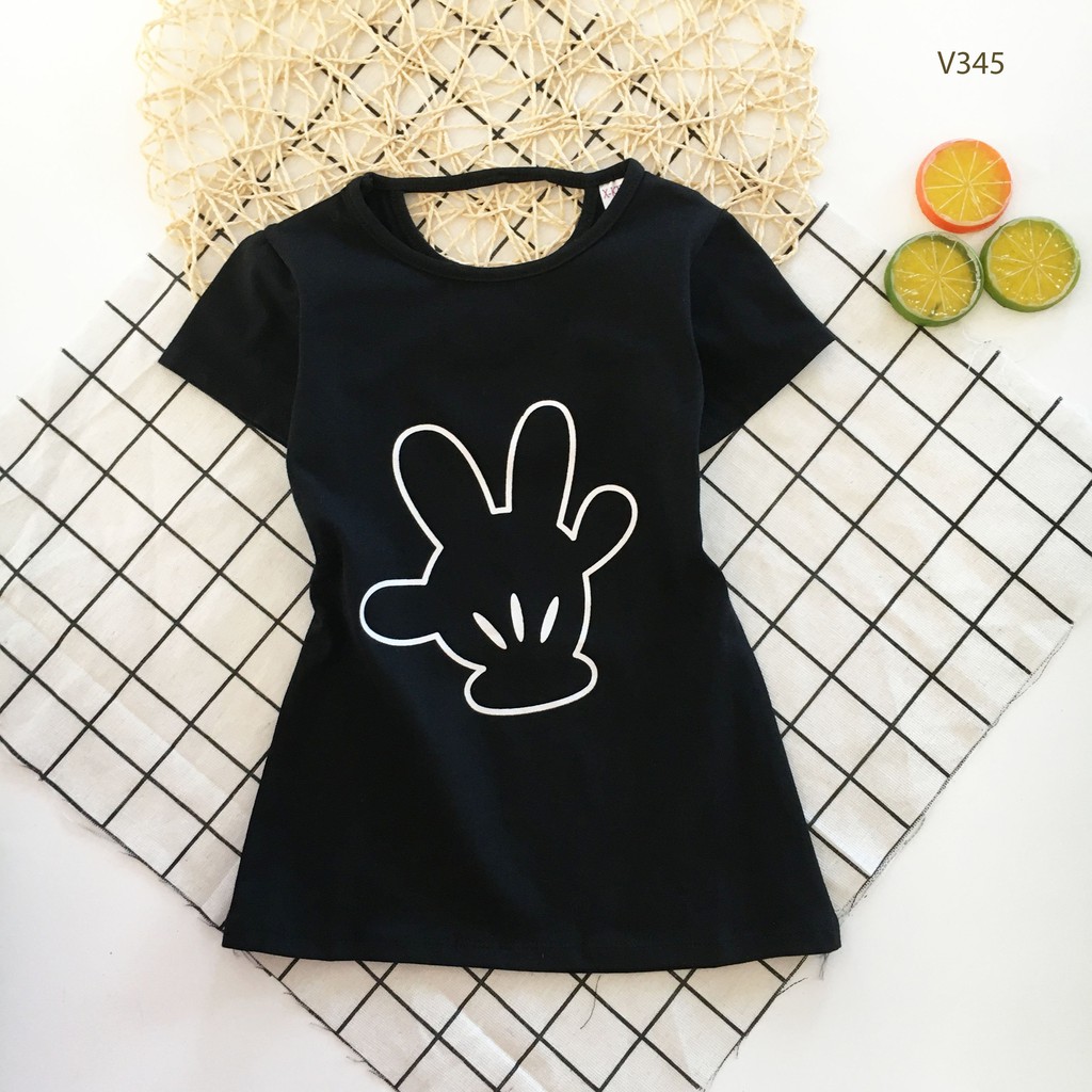 Váy Nơ Đỏ Chất Thun Cotton Mềm Đẹp Cho Bé Gái 8-20Kg NamKidShop (V345)