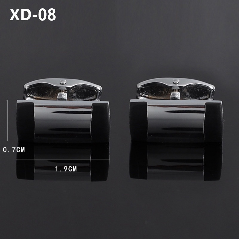 Cặp khuy măng sét EFAN đính đá giả thời trang sang trọng cho nam