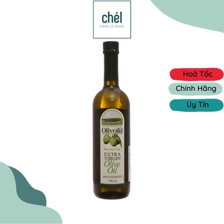 Thùng dầu Oliu Olivoila Extra Virgin 750ml