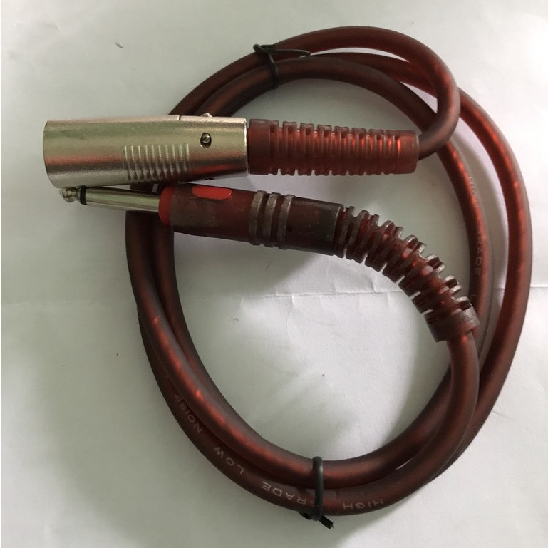 Dây đầu 6ly ra canon đực