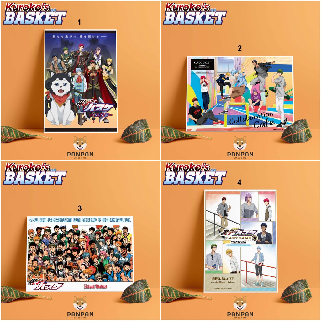 Postcard Cao Cấp - Poster Kuroko no Basuke (1)