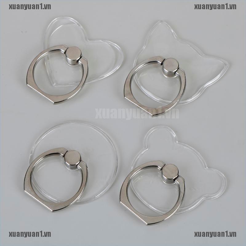 Giá đỡ điện thoại dạng vòng nhẫn trong suốt tiện dụng