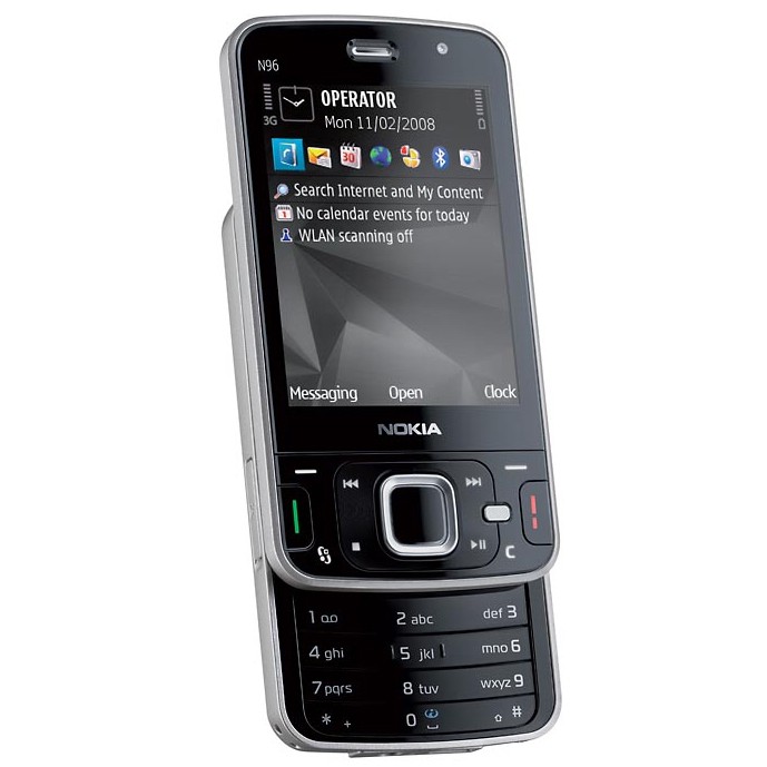 Điện Thoại Nắp Trượt Nokia N96 WiFi 3G Bảo Hành Uy Tín