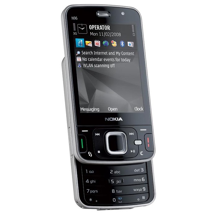 [Mã ELMS4 giảm 7% đơn 500K] Điện Thoại Nắp Trượt Nokia N96 WiFi 3G Bảo Hành Uy Tín