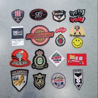 Sticker Logo dán , ủi , thêu trang trí áo quần , balo
