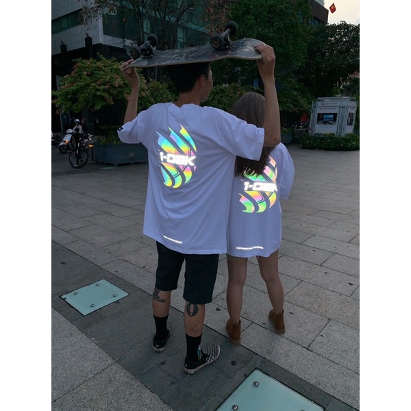THE EARTH LOGO TEE - ÁO THUN PHẢN QUANG 7 MÀU 1OAK
