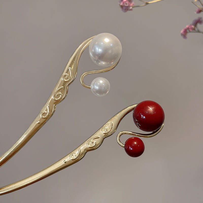 Trâm Cài Tóc Màu Vàng Phong Cách Trung Hoa Cổ Điển Cho Nữ