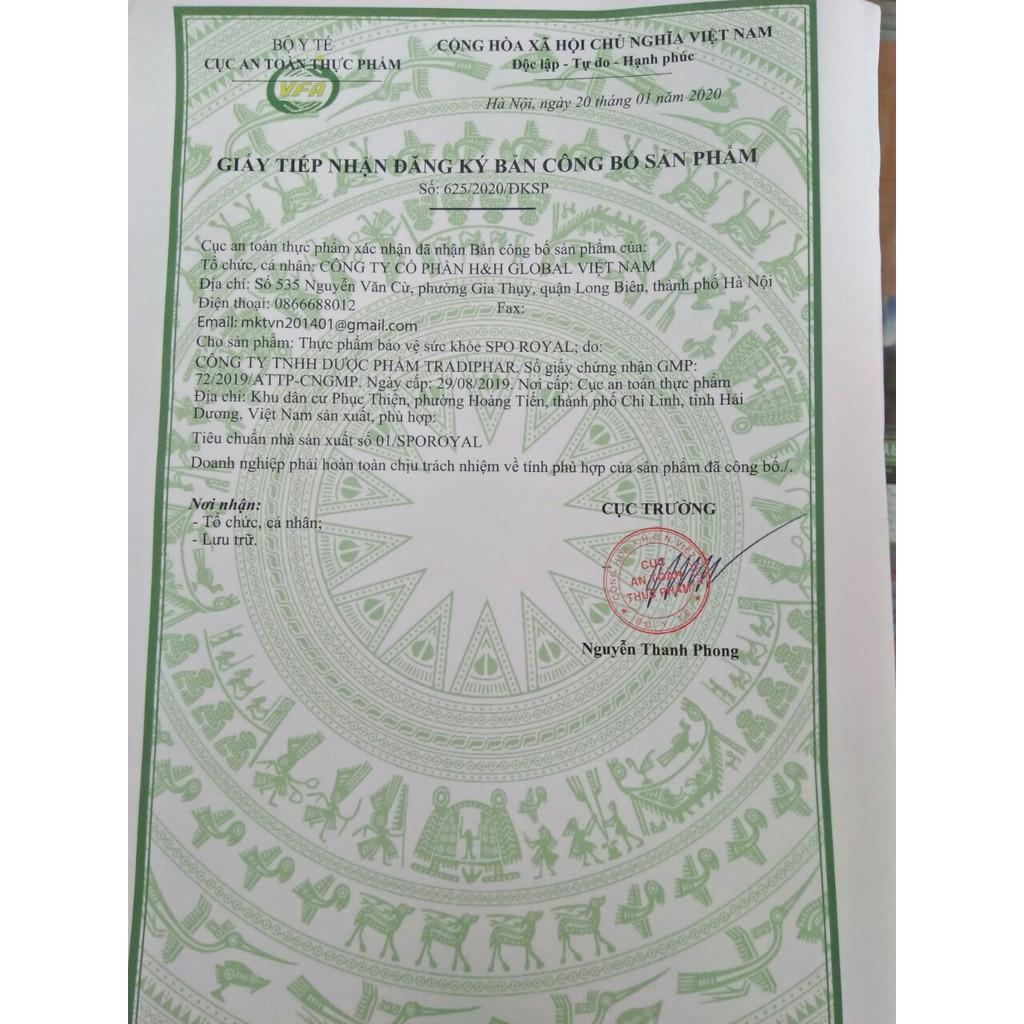 SPO ROYAL Bào tử lợi khuẩn cho người viêm đại | BigBuy360 - bigbuy360.vn