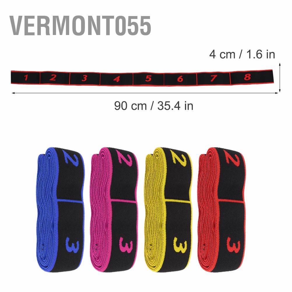 Vermont055 Fitness Elastic Bands Resistance Belt Yoga Sling Exercise Accessory for Training
