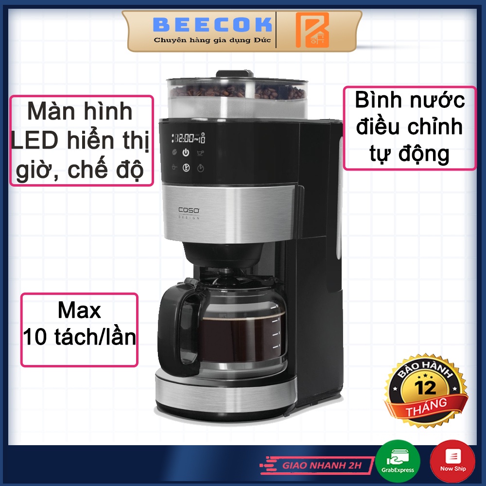 Máy pha cà phê CASO Grande Aroma 100 tối đa đến 10 tách/lần pha