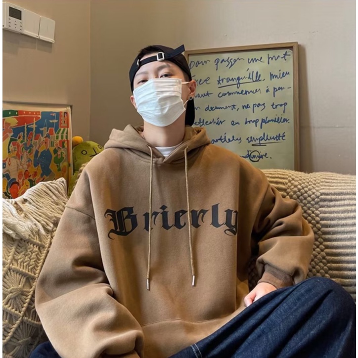 Áo Hoodie Dáng Rộng Thời Trang Cho Nam Nữ