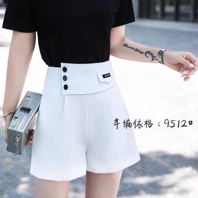 Bán Sỉ Quần Đùi Cặp Cao 3 Cúc ( Kem Video )