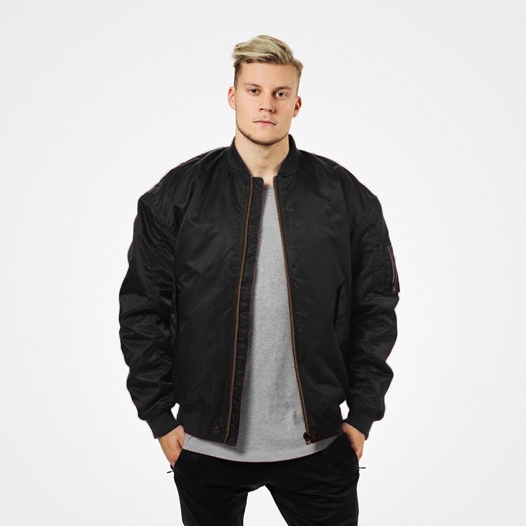 Áo Khoác Bomber Pilot Nhẹ Xuất Dư Màu Đen Big Size Men Ngoại Cỡ 3XL,4XL,5XL,6XL,7XL