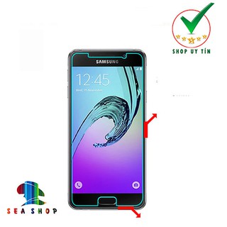 [TẶNG KÈM MIẾNG LAU] Combo 2 kính cường lực Samsung Galaxy A5 2016 - A510 - Trong suốt - Cảm ứng mượt mà