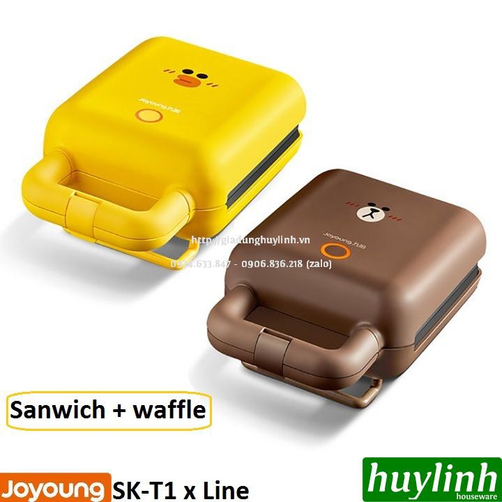 Máy làm - nướng bánh sandwich, waffle Joyoung Line SK-T1 - 600W