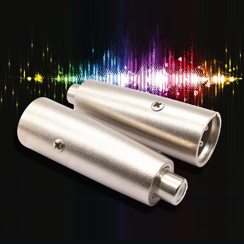 Bộ 2 Đầu Chuyển Đổi Female RCA Sang XLR Male RCA