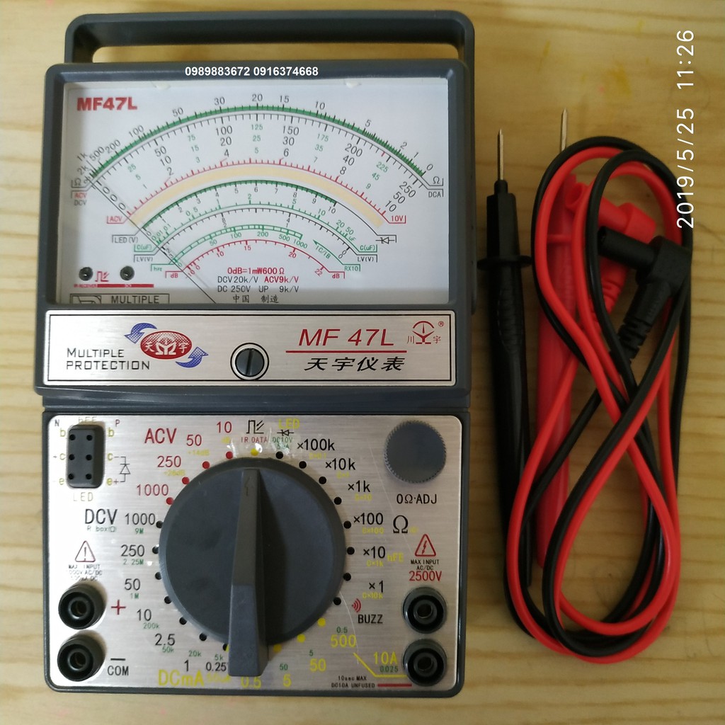 Đồng Hồ vạn năng kim MF47L