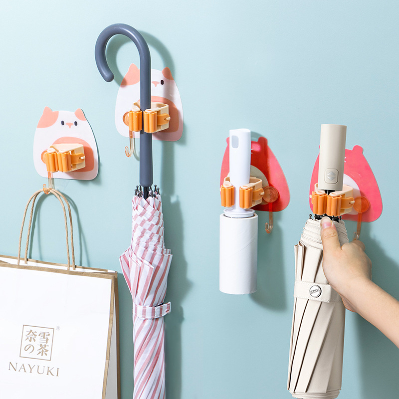 Móc Dán Tường Treo Cây Lau Nhà Tiện Lợi