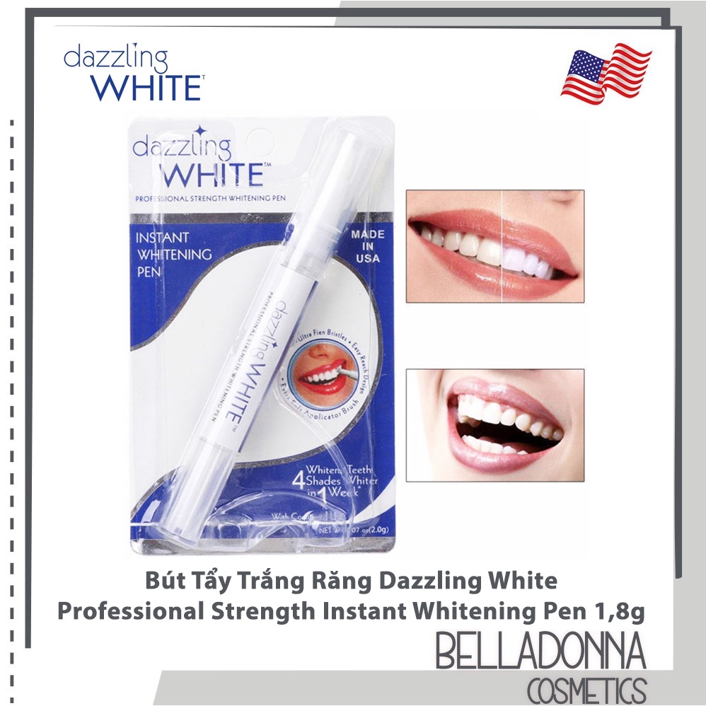 Bút Tẩy Trắng Răng Dazzling White Professional Strength Instant Whitening Pen 1,8g