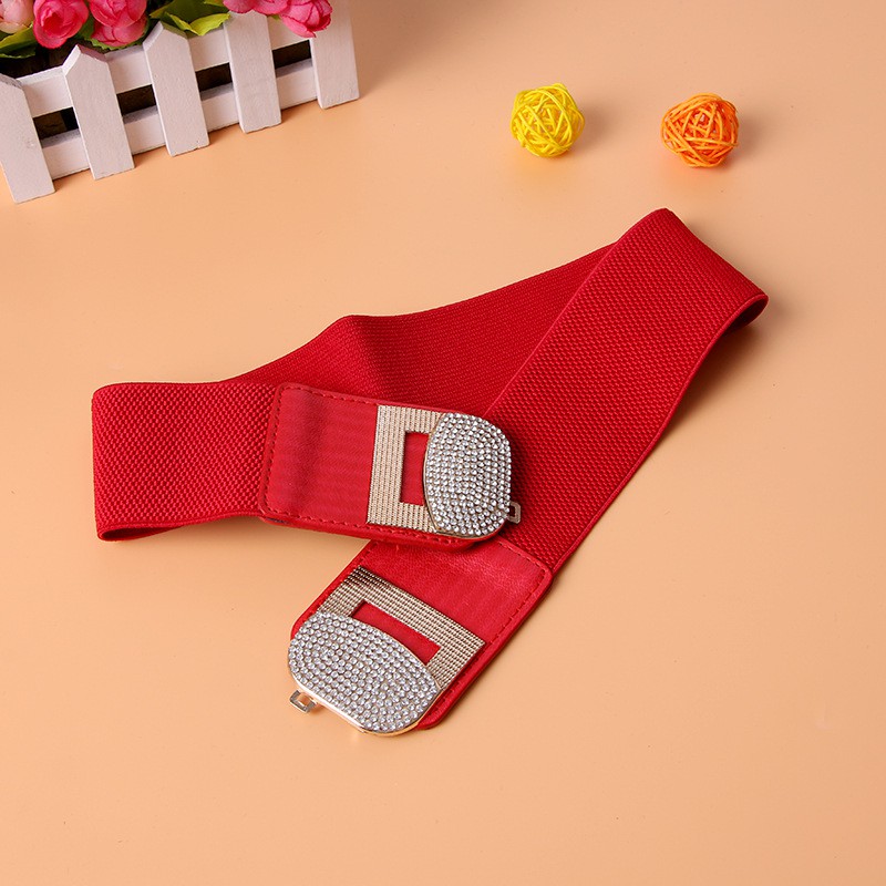 Đai váy chun co giãn nạm đá 6cm H50