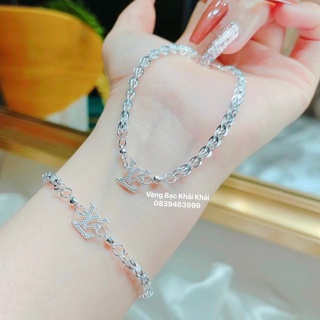 Lắc tay nữ bạc ta - Vàng bạc Khải Khải