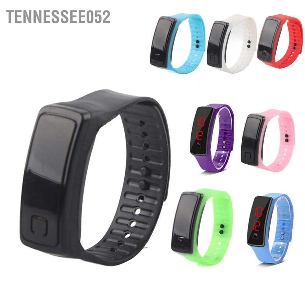 Đồng Hồ Điện Tử Hiển Thị 12 Giờ Đèn LED Dây Silicone Tennessee052