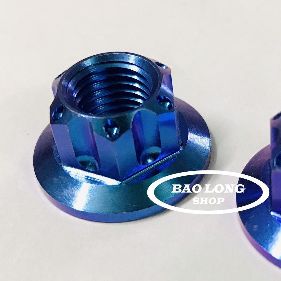 2 Ốc Tán TiTan GR5 6Li Xanh Tím (100%Titan)