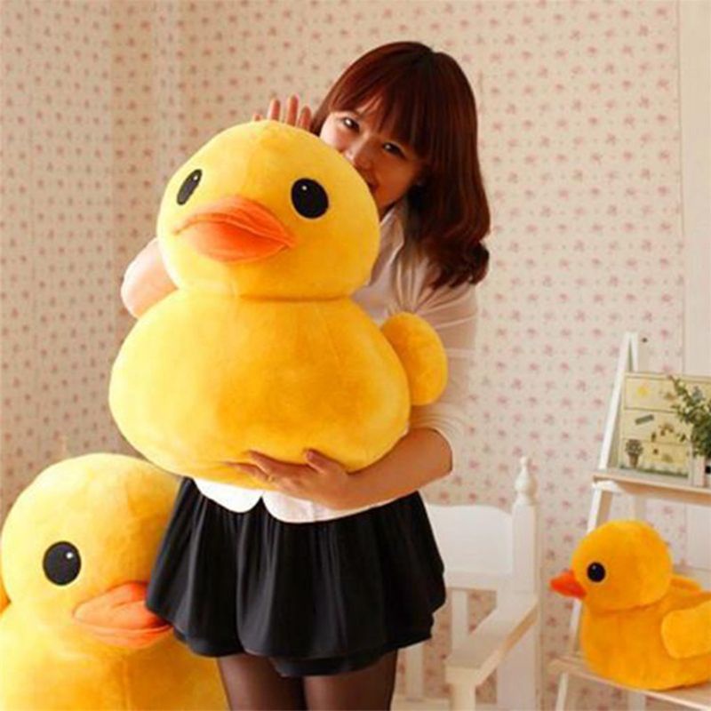✿ Chú Vịt Nhồi Bông Nhiều Màu Sắc Dễ Thương 10 20 30 50cm