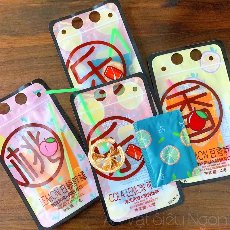 TRÀ CHANH TÚI ZIP SIÊU TIỆN LỢI