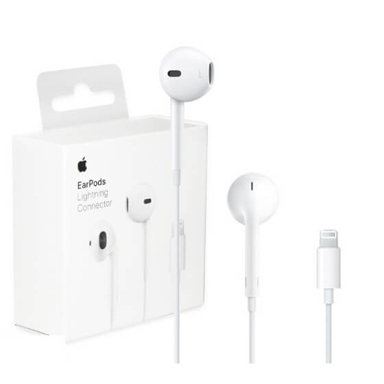 [Mã SKAMPUSHA7 giảm 8% đơn 250k]Tai nghe Apple EarPods Lightning - Chính hãng bảo hành 12 tháng