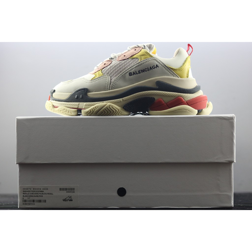 Balenciaga Triple S Trắng +Hồng