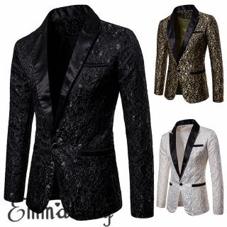 ❆☉❆Áo Khoác Blazer Thông Minh Phong Cách Vintage Sang Trọng Cho Nam