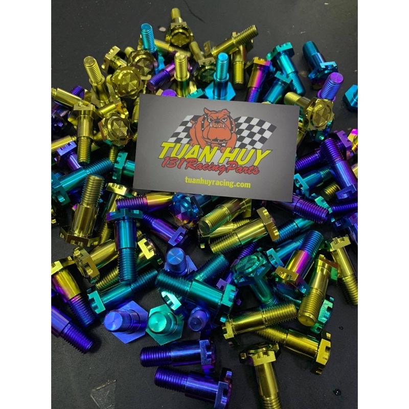 Ốc titan gr5 bắt chống nghiêng cho yamaha honda winner x sonic exciter sirius wave